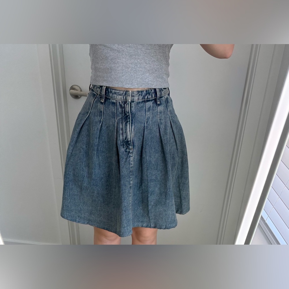 Zara Denim Skirt Size XS